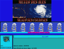 Tablet Screenshot of meteodesiles-meteodescyclones.net